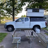 Tente de toit pour véhicule électrique personnalisée en usine avec télécommande, réglage de la hauteur, accessoires de camping pour voiture