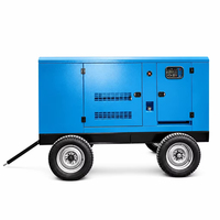 Groupe électrogène diesel silencieux 20-50 kW, triphasé, refroidi par eau, ATS, démarrage automatique, puissance de secours, 1800 tr/min, 50 Hz
