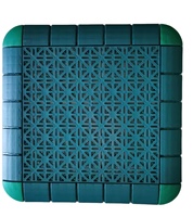 Revêtement de sol pour terrain de sport TIANSU adapté aux enfants, épaisseur 1,8 cm, dalles DIY toutes saisons pour terrain de basketball domestique en extérieur