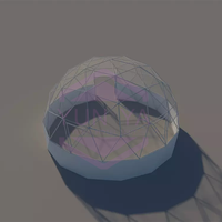 4m 6m 8m Aluminium Géodésique Igloo Dôme Tente Jardin Rond Polycarbonate Dôme Géodésique Serre pour Fête de Famille