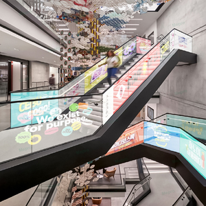 2023 công nghệ mới trong nhà Trong Suốt <span class=keywords><strong>LED</strong></span> phim màn hình PCB <span class=keywords><strong>board</strong></span> linh hoạt mềm cong rèm trong suốt Màn hình <span class=keywords><strong>LED</strong></span> - Product Image 2