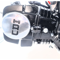 Nouvel ensemble moteur de moto 125cc, cylindre en aluminium noir, marche arrière, 3 vitesses, pour ATV, kart, buggy, tout-terrain