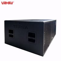 VAMAV Bocinas NOVA TX 218S Profesionales de 2000W con Woofer Doble de 18 Pulgadas Para DJ Altavoz Activo