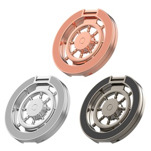 <span class=keywords><strong>Soporte</strong></span> Magnético para Teléfono con Anillo Giratorio, de Aleación de Zinc, Plegable, para Apple, iPhone y OnePlus, Envío Rápido - Product Image 4