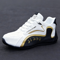Baskets imperméables en PU pour hommes, chaussures de sport décontractées, légères, respirantes, plates, antidérapantes, Tenis, Zapatillas Hombre