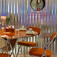 Ensemble de table et de chaises pliantes pour restaurant, meubles économiseurs d'espace pour café, restaurant de restauration rapide