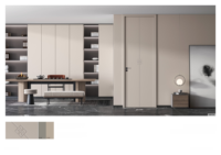 Tablette en contreplaqué moderne et minimaliste, finition huilée, écologique, insonorisée, pour salon, chambre et hôtel