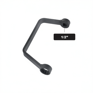 Llave de tubo en forma de L de 1/2 pulgada para herramientas de reparación de automóviles - Product Image 2