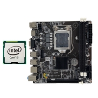 Placa Base H61-ITX / Kit de Procesador Intel Core I3-2100 I5-2500 I7-2600 LGA1155 para PC de Escritorio, Actualización de Doble Núcleo y Cuatro Hilos
