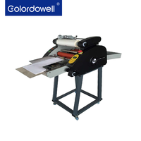 Machine à plastifier électrique automatique WD FM-380A A3, largeur de plastification 340 mm, 1100 W, économie d'énergie thermique, pour photos, cartes d'identité, PVC, cartons