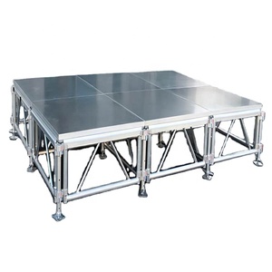 Sang Trọng Nhôm 4X8 Bục Có Thể Điều Chỉnh Chiều Cao 0.6 M Nền Tảng Sân Khấu - Product Image 1