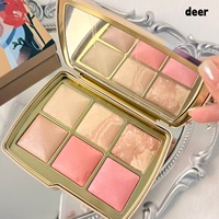 Palette de maquillage sur le thème des animaux en édition limitée pour Noël, tout-en-un, fard à paupières, blush, illuminateur