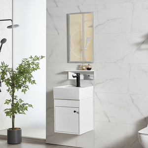 Basin <strong>Sink</strong> <strong>Bathroom</strong> Vanity Single <strong>Bathroom</strong> Vanities White <strong>Bathroom</strong> <strong>Corner</strong> <strong>Cabinet</strong> White - Product Image 1