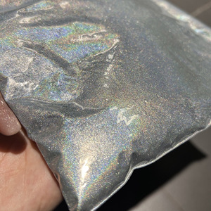 ผงโครเมียมโฮโลแกรมสีเงิน ผงเลเซอร์ HG01 สีรุ้งสำหรับทำเล็บ ผงโฮโลแกรมสำหรับเล็บ - Product Image 2