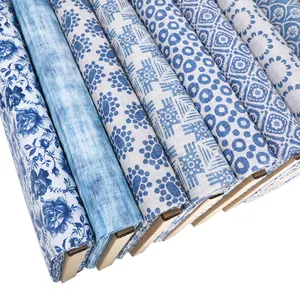 Nhà Máy bán hàng 100% cotton in Quilt vải mỗi mét cho áo sơ mi quần áo và túi xách