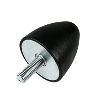 Isolateur de vibrations robuste en caoutchouc, amortisseur de chocs pour générateur, ventilateur, équipement HVAC