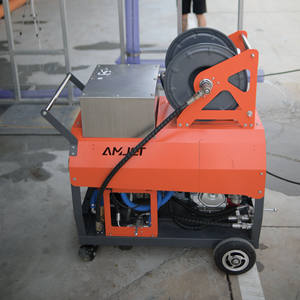 La máquina de limpieza de tuberías Amjet desbloquea 250bar 20lpm y pasa fácilmente a través de tuberías curvas <span class=keywords><strong>con</strong></span> sistema de calefacción - Product Image 5