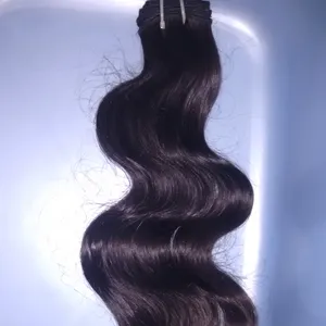 Cheveux indiens naturels remy — Temple hair, tissage de cheveux humains 100% vierges, deep wave, non traités, extension capillaire avec meilleure couleur et bonne texture - Product Image 1