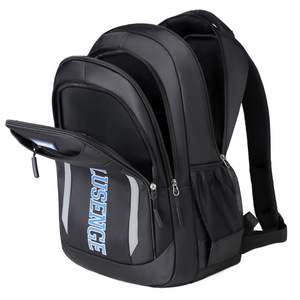 Lusence Men's <b>Backpack</b> Large Capacity 36-55L Business Travel Laptop Bag Casual Student Schoolbag Solid Color - Product Image 4