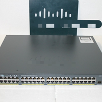Ws-c2960x-48fpwbrd-l 48 Puertos PoE+ Ge+2 10G SFP+, LAN Base (740W) Nuevo Original en Stock PLC Dedicado para Automatización Industrial