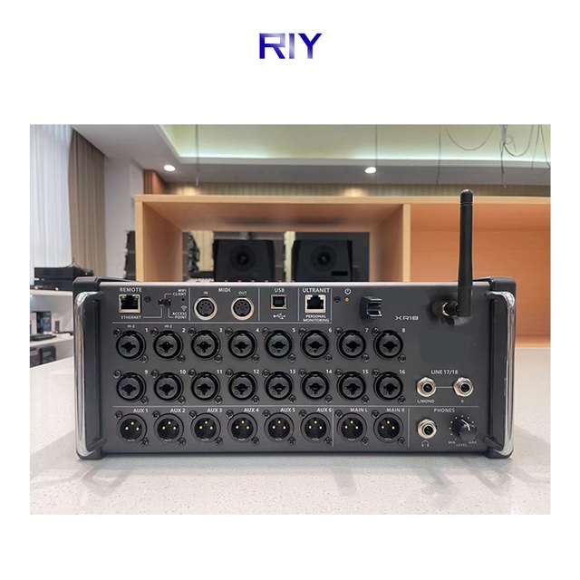 XR18 18 Channels Digital Audio Mixer Console Professional Recording Studio Mixer