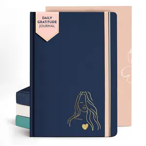 Benutzer definiertes tägliches Dankbarkeit journal für Frauen 6 Monate Positivität und dankbares Journal Geführtes Tagebuch mit Aufforderungen