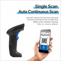 Escáner de Códigos QR, Códigos de Barras y Códigos de Pago USB CMOS, Escáner Inalámbrico 2D para Pantalla Móvil, PDF417, en Stock, Lector de Códigos Zebra