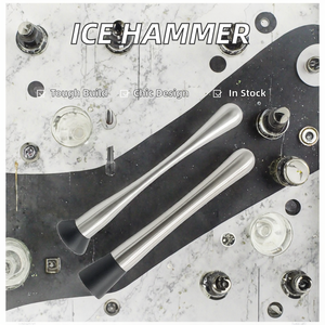 <span class=keywords><strong>Martello</strong></span> per ghiaccio in metallo in acciaio inossidabile e limone schiacciato nuotatore Bar maglione da Cocktail Stick succo di latte cibo per tè - Product Image 5