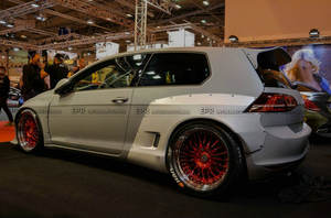 Pièces de voiture en fibre de verre, pour le Golf 7R RB, garde-boue latérale arrière - Product Image 3