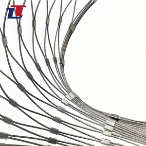 Câble métallique en acier inoxydable haute résistance 1x19 7x19 pour la construction de barrières de sécurité - Product Image 1