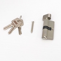 Cilindro de bloqueo de mortaja de llave lateral de perfil europeo de 60mm