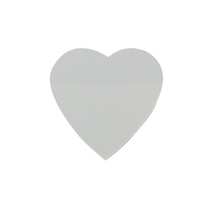 Notas adhesivas en forma de corazón transparentes de colores brillantes Burbujas Nota adhesiva única Índice de mensajes de PET Notas de notas de N-Times - Product Image 5