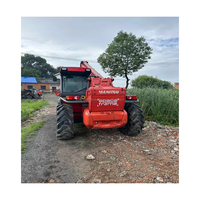 Machine d'excavateur d'occasion originale Manitou MT1740 chariot télescopique camions machine d'excavateur d'occasion à bas prix