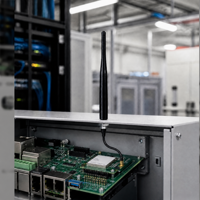 Antenne LoRa ISM à gain élevé 868 MHz 3 dBi 155 mm avec connecteur IPEX de 1ère génération pour passerelle industrielle LoRaWAN