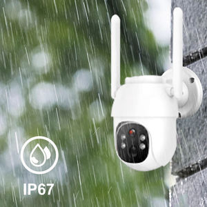 户外智能安全摄像机2K 4MP全高清WiFi智能BT网络双向对讲自动跟踪IP67防水 - Product Image 1