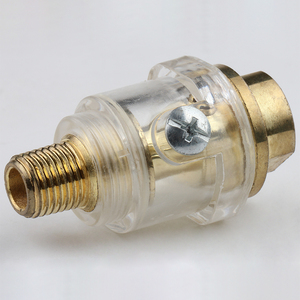 Lubricador de aceite herramienta neumática 10 bar 1/4" BSP Mini engrasador en línea - Product Image 5
