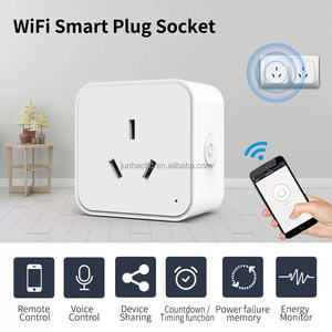 CE ROHS SAA ได้รับการรับรองจาก <span class=keywords><strong>Tuya</strong></span> us/eu/uk/au ปลั๊กเสียบ16A 10A WiFi ใช้ได้กับคอมพิวเตอร์ในบ้านอัจฉริยะทนไฟ - Product Image 3