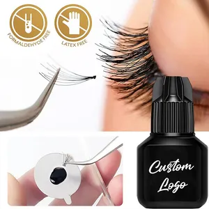 Low humidity eyelash glue Japan vender bulk packaging water proof glue eyelash extensions professional glue eyelashes