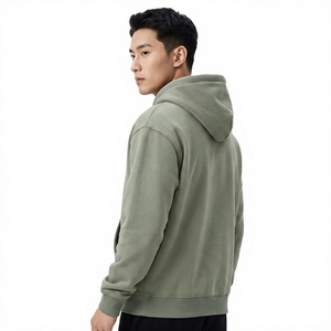 เสื้อฮู้ดดี้ผู้ชายทรงโอเวอร์ไซส์ ผ้าคอตตอน/โพลีเอสเตอร์คุณภาพสูง ใส่สบาย นุ่ม ทันสมัย ขายดี - Product Image 2