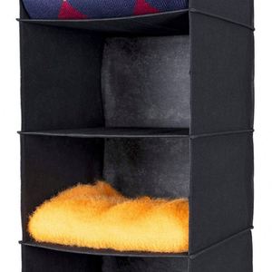 Armario Portátil Moderno de 6 Niveles, Armario de Almacenamiento Plegable de Tela con Bolsa para Colgar Ropa - Product Image 6