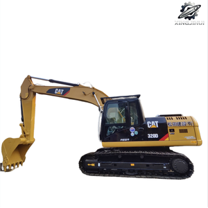 Excavadora de cadenas usada CAT 320D, de segunda mano, marca original estadounidense, 20 toneladas, excavadora de cadenas de tamaño mediano, excavadora usada. - Product Image 1