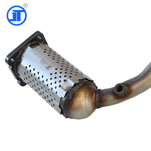 Échappement compatible avec Peugeot <span class=keywords><strong>307</strong></span> 1.6L, convertisseur catalytique à montage direct - Product Image 4