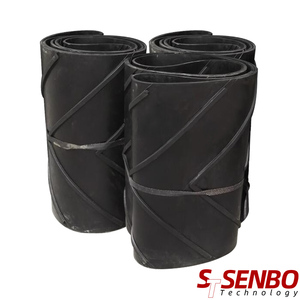 Sabuk konveyor karet Chevron penanganan bahan tingkat makanan EP panjang kustom - Product Image 2