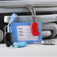 Cadenas à combinaison à 4 chiffres OEM d'usine, sans clé, à code réinitialisable, avec logo personnalisé pour casier de gym, valise, armoire, rangement