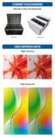 Módulo LED de Alta Resolución para Interiores P2.5 a Todo Color, 320mm*160mm, Módulos de Panel de Pantalla LED RGB para Video Wall y Señalización Digital