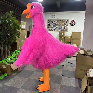 Unisex divertido caminar inflable adulto personaje <span class=keywords><strong>de</strong></span> dibujos animados juguete blanco amarillo rojo <span class=keywords><strong>Cisne</strong></span> mascota disfraz Mardi Gras/Fiesta <span class=keywords><strong>de</strong></span> <span class=keywords><strong>Carnaval</strong></span> - Product Image 1