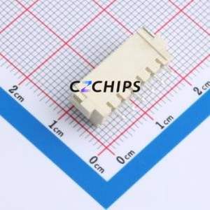 HCZZ0520-6 Wire-to-Board Pin Header SMD,P=2.5mm,Horizontal Mount Connector 1x6P 2.5mm Horizontal Mount XHB - Product Image 2