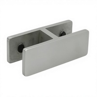 Rampe en acier inoxydable verre-à-verre à 180 degrés pour balcon et escalier - Modèle C0360028