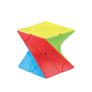 Cubo de Rubik torcido y desigual 3x3, forma irregular, juguete educativo creativo y suave para niños, alivia el estrés - Product Image 2