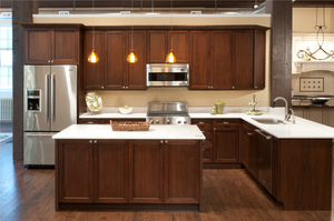 Custom Massief Hout Antiek Hardhout Esdoorn Franse Country Keukenkasten Design - Product Image 4